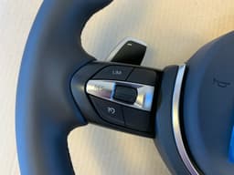 BMW BMW F15 F16 F25 F26 F39 F45 F48 OEM USA M Steering Wheel Paddles DUAL AIR VIBRO — thumbnail 3