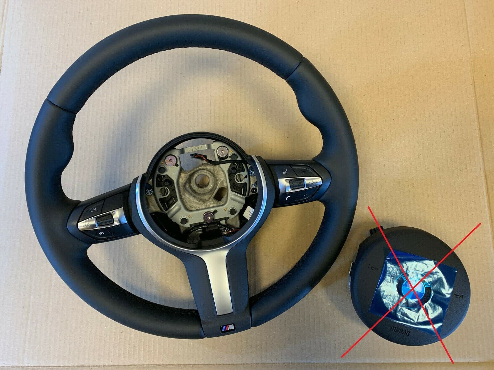 BMW BMW F15 F16 F20 F21 F22 F25 F26 F30 F31 F32 F33 F34 OEM M Sport Steering Wheel