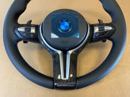 BMW BMW M5 M6 F10 F06 F12 F13 OEM USA M Performance Steering Wheel Paddles — thumbnail 5