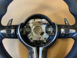 BMW BMW M5 M6 F10 F06 F12 F13 OEM USA M Performance Steering Wheel Paddles — thumbnail 7