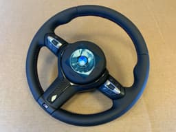 BMW BMW F15 F16 F25 F26 F39 F45 F48 USA GENUINE M Steering Wheel HEATED VIBRO CARBON — thumbnail 10