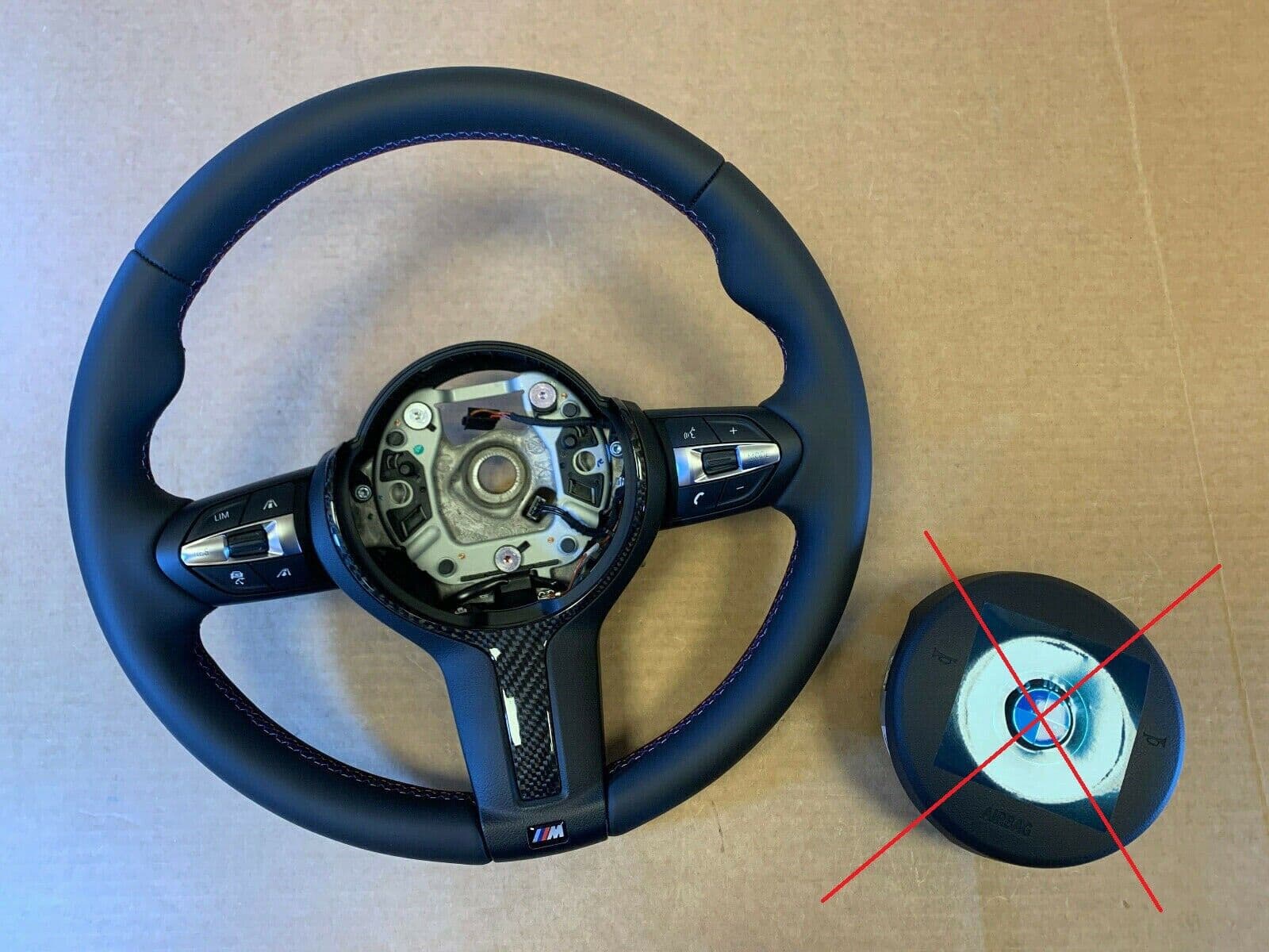BMW BMW F01 F02 F03 F04 F06 F07 F10 F11 F12 F13 OEM M Sport Steering Wheel VIBRO ACC
