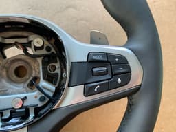 BMW BMW 5 6 X3 X4 G30 G32 G11 G01 G02 OEM M Steering Wheel Paddles HEATING VIBRO ACC — thumbnail 4