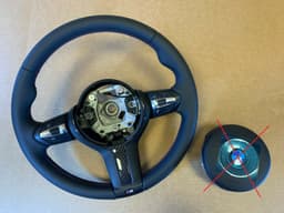 BMW BMW F01 F02 F03 F04 F06 F07 F10 F11 F12 F13 OEM M Sport Steering Wheel — thumbnail 1