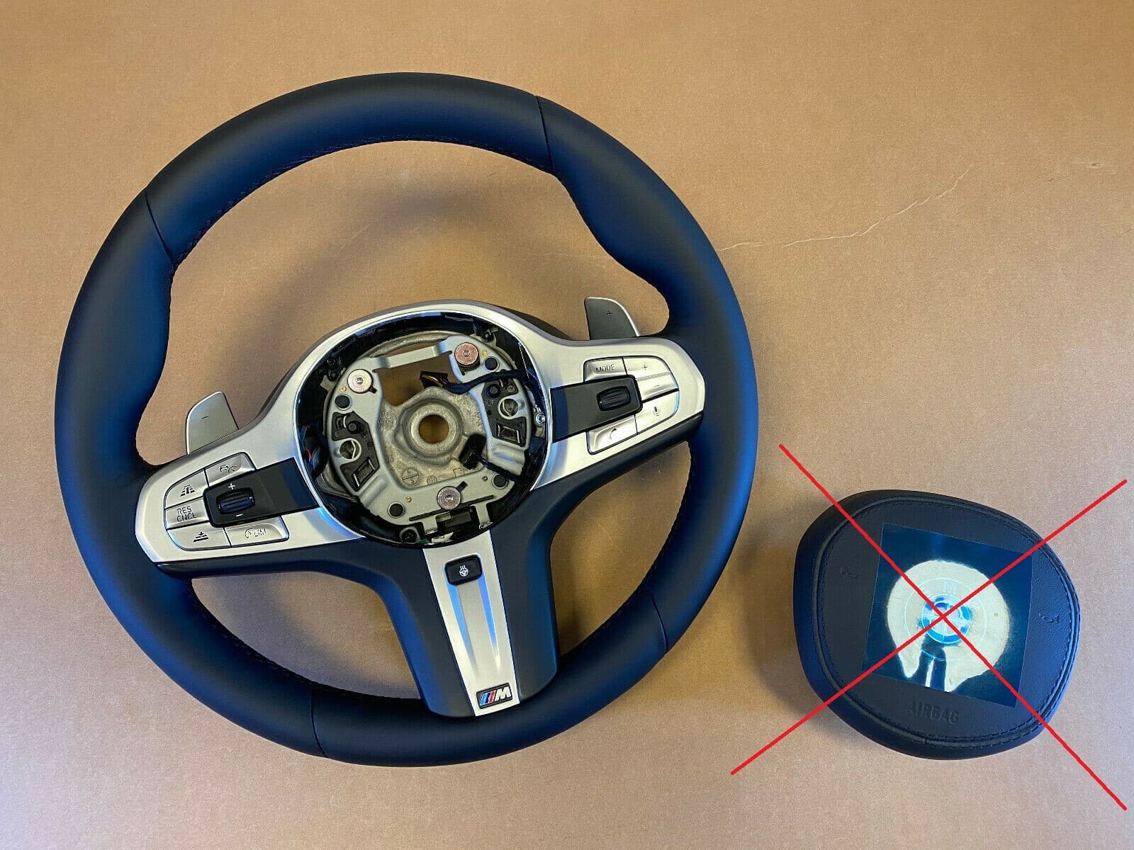 BMW BMW 7 G11 G12 GENUINE M Steering Wheel Shift Paddles HEATING VIBRO ACC