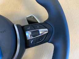 BMW BMW F15 F16 F25 F26 F39 F45 F48 OEM USA M Steering Wheel Paddles DUAL AIR VIBRO — thumbnail 4