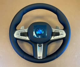 BMW BMW 7 G11 G12 GENUINE M Steering Wheel Shift Paddles HEATING VIBRO ACC — thumbnail 2