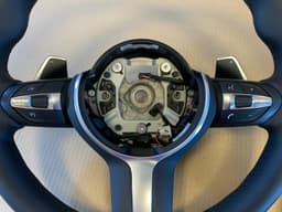 BMW BMW F15 F16 F25 F26 F39 F45 F48 OEM USA M Steering Wheel Paddles DUAL AIR VIBRO — thumbnail 6