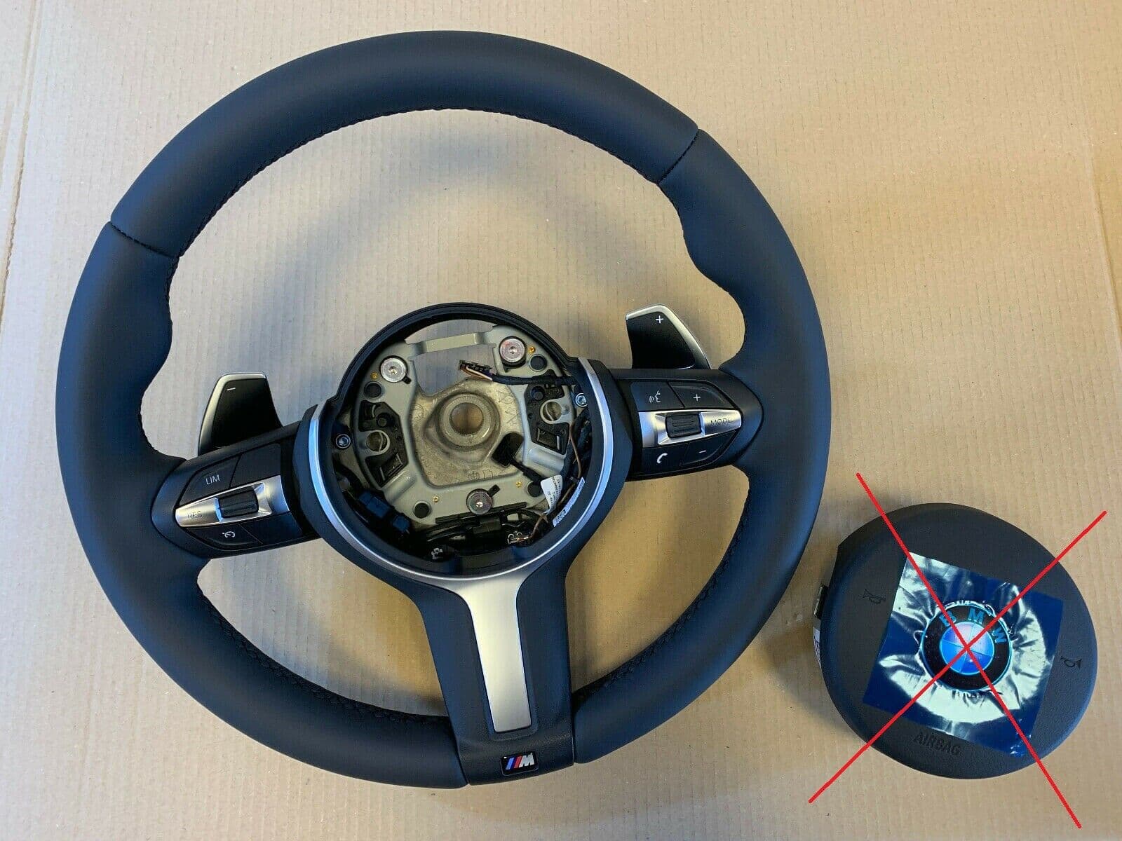 BMW BMW F22 F30 F31 F32 F34 F36 USA OEM M Steering Wheel Paddles HEATING VIBRO