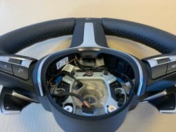 BMW BMW F01 F02 F03 F04 F06 F07 F10 F11 F12 F13 OEM M Steering Wheel Paddles HEATING — thumbnail 7
