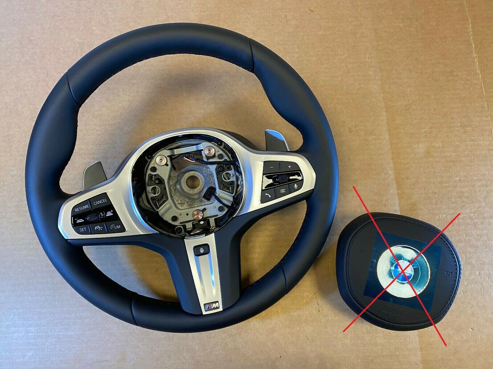 BMW BMW 8 X5 X6 X7 G14 G15 G05 G06 G07 M Steering Wheel Paddles HEATING VIBRO ACC