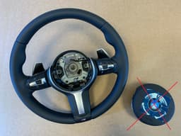 BMW BMW F15 F16 F25 F26 F39 F45 F48 GENUINE USA M Steering Wheel Paddles — thumbnail 1