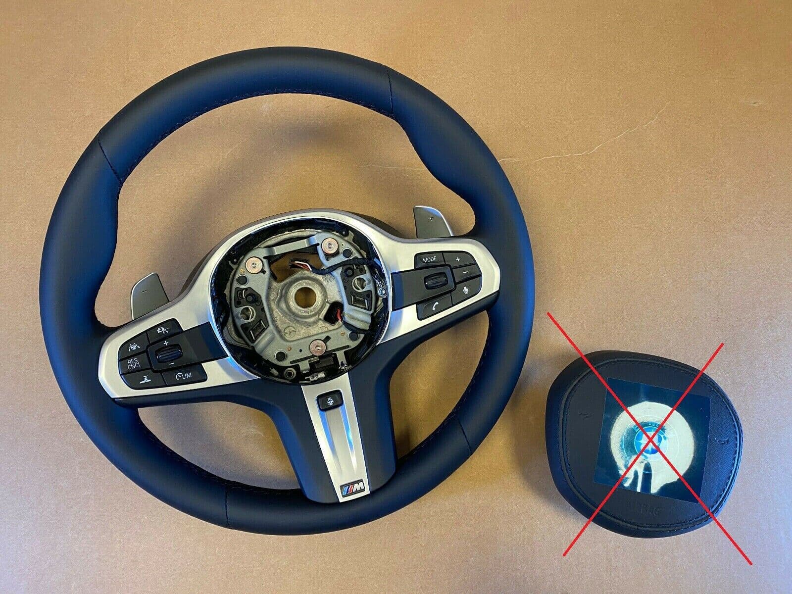 BMW BMW 5 G30 G31 G38 6 G32 X3 G01 X4 G02 OEM M Steering Wheel HEATING ASSIST+