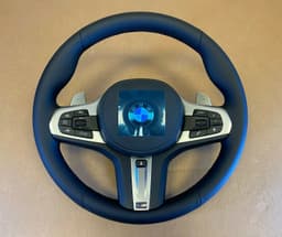 BMW BMW 5 G30 G31 G38 6 G32 X3 G01 X4 G02 OEM M Steering Wheel HEATING ASSIST+ — thumbnail 2