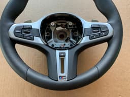 BMW BMW 5 6 7 X3 X4 G30 G32 G11 G01 G02 OEM M Steering Wheel Paddles HEATING VIBRO — thumbnail 2