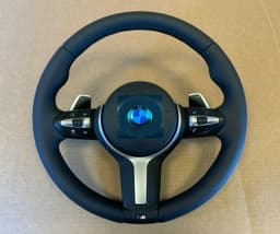 BMW BMW F15 F16 F25 F26 OEM M Steering Wheel PADDLES HEATING VIBRO DRIVING ASSIST+ — thumbnail 2