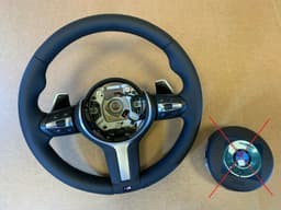 BMW BMW F20 F22 F23 F30 F31 F34 F32 F33 F36 M Steering Wheel PADDLES VIBRO ASSIST+ — thumbnail 1