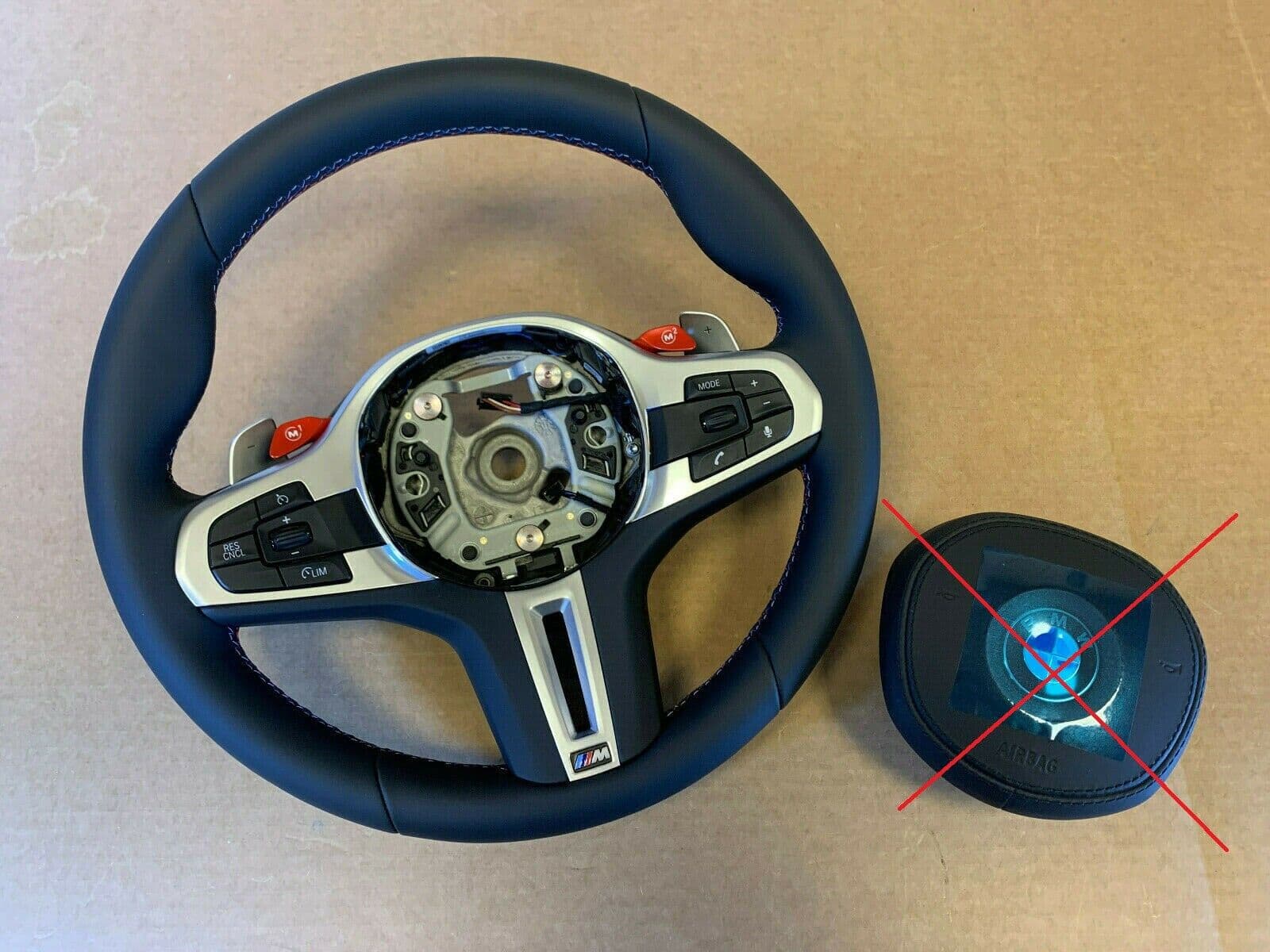 BMW BMW M5 F90 X3M F97 X4M F98 GENUINE EU M Steering Wheel NEW