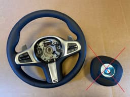 BMW BMW 5 G30 G31 G38 6 G32 X3 G01 G08 X4 G02 OEM LCI EU M Steering Wheel VIBRO ACC — thumbnail 1