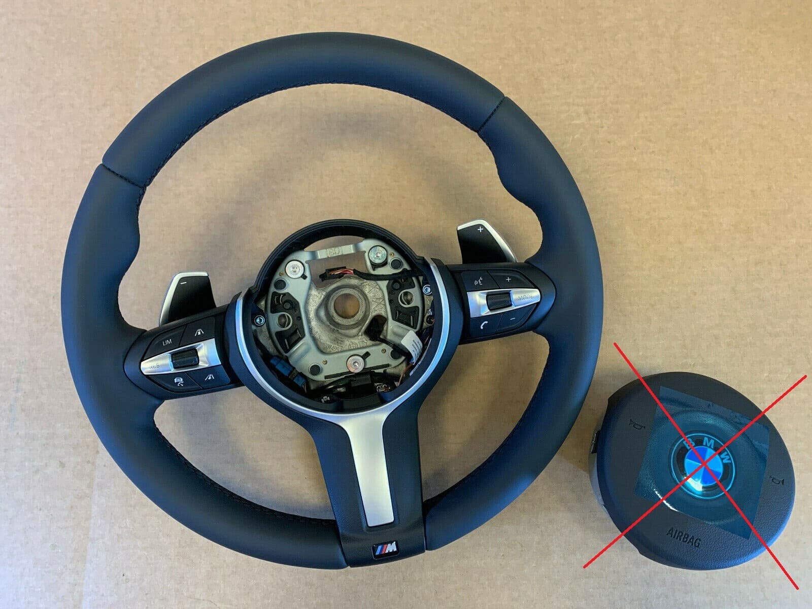 BMW BMW F01 F02 F03 F06 F07 F10 F11 F12 F13 USA M Steering Wheel PADDLES VIBRO ACC