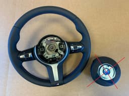 BMW BMW F15 F16 F20 F21 F22 F25 F26 F30 F31 F32 F33 M Steering Wheel HEATING VIBRO — thumbnail 1