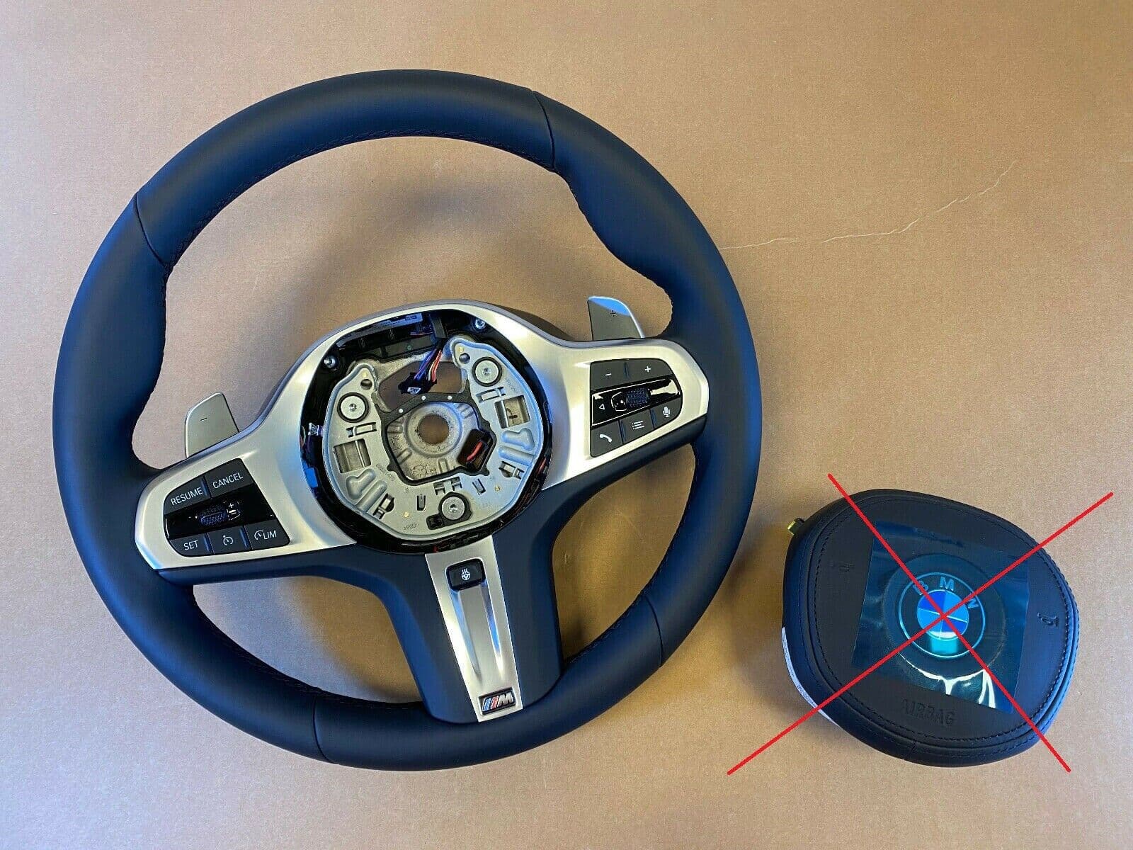 BMW BMW 1 2 3 Z4 F40 F44 G20 G21 G28 G29 GENUINE EU M Steering Wheel Paddles HEATING