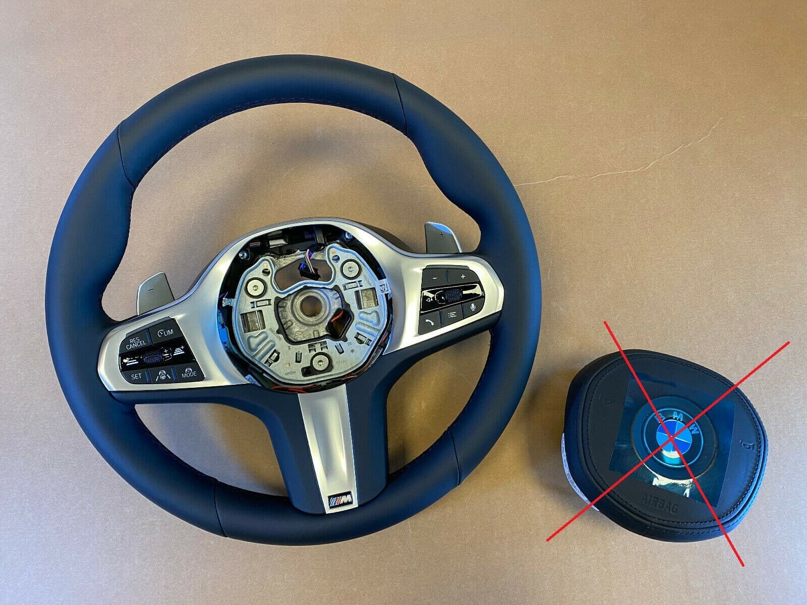 BMW BMW 2 3 F44 G20 G21 G28 OEM M Steering Wheel Paddles Driving Assistant+ VIBRO