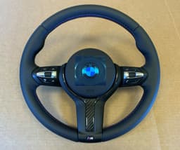 BMW BMW F21 F22 F30 F31 F32 F33 F34 F36 USA M Steering Wheel HEATED VIBRO ACC CARBON — thumbnail 2