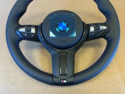 BMW BMW F21 F22 F30 F31 F32 F33 F34 F36 USA M Steering Wheel HEATED VIBRO ACC CARBON — thumbnail 5