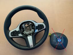 BMW BMW 5 G30 G31 G38 6 G32 X3 G01 G08 X4 G02 GENUINE USA M Sport Steering Wheel — thumbnail 1