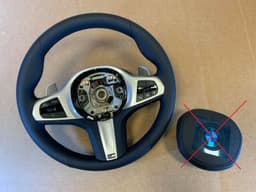BMW BMW 5 G30 G31 G38 6 G32 X3 G01 G08 X4 G02 OEM USA LCI M Sport Steering Wheel — thumbnail 1