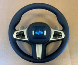 BMW BMW 5 G30 G31 G38 6 G32 X3 G01 G08 X4 G02 OEM USA LCI M Sport Steering Wheel — thumbnail 2