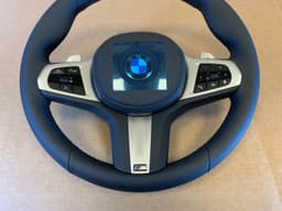 BMW BMW 5 G30 G31 G38 6 G32 X3 G01 G08 X4 G02 OEM USA LCI M Sport Steering Wheel — thumbnail 5