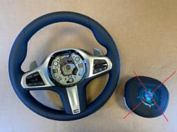 BMW BMW 1 2 3 Z4 F40 F44 G20 G21 G28 G29 GENUINE EU M Steering Wheel Shift Paddles — thumbnail 1