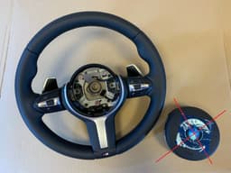 BMW BMW F01 F02 F03 F06 F07 F10 F11 F12 F13 M Steering Wheel Paddles HEATING VIBRO — thumbnail 1
