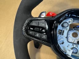 BMW BMW M2 G87 M3 G80 G20 G21 M4 G82 M Steering Wheel Carbon VIBRO HEAT TJA ASSIST+ — thumbnail 4