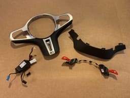 BMW BMW M5 F90 X3M F97 X4M F98 Steering Wheel M1 M2 Shift Paddles SET — thumbnail 1