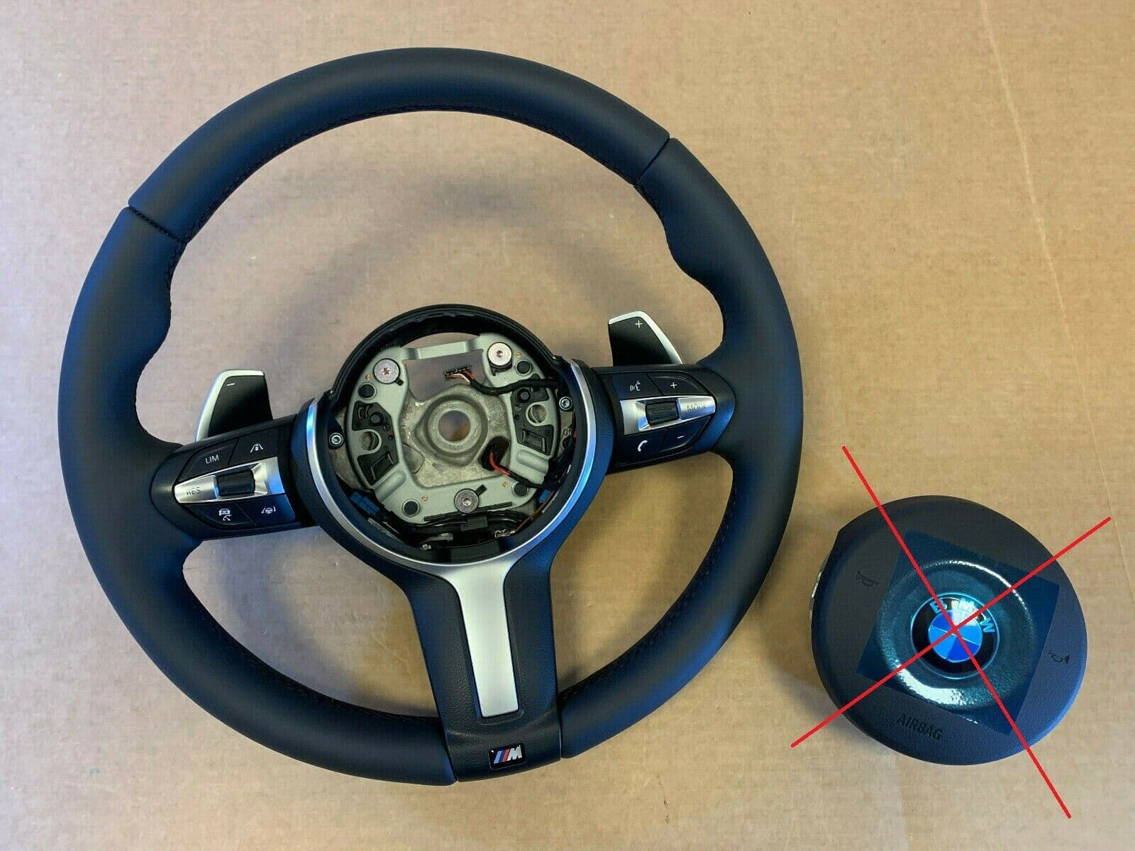 BMW BMW X3 X4 X5 X6 F15 F16 F25 F26 M Steering Wheel PADDLES VIBRO DRIVING ASSIST+
