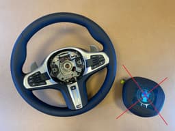 BMW BMW 5 G30 G31 G38 6 G32 X3 G01 X4 G02 USA M Steering Wheel HEATING VIBRO ASSIST+ — thumbnail 1