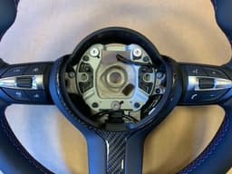 BMW BMW F22 F23 F30 F31 F32 F33 F34 F36 F87 OEM USA M Steering Wheel CARBON ACC — thumbnail 7