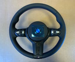 BMW BMW F22 F23 F30 F31 F32 F33 F34 F36 F87 OEM USA M Steering Wheel CARBON ACC — thumbnail 2