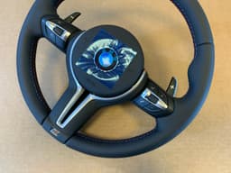 BMW BMW F15 F16 F25 F26 F39 F45 F48 GENUINE USA M Steering Wheel M PADDLES — thumbnail 9