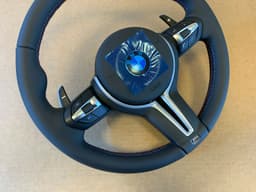 BMW BMW F15 F16 F25 F26 F39 F45 F48 GENUINE USA M Steering Wheel M PADDLES — thumbnail 10