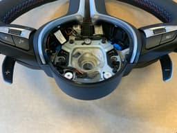 BMW BMW F15 F16 F25 F26 F39 F45 F48 GENUINE USA M Steering Wheel M PADDLES — thumbnail 8