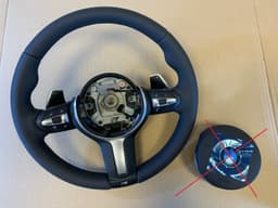 BMW MW F15 F16 F25 F26 F39 F45 F48 USA M Steering Wheel Paddles HEATING ACC — thumbnail 1