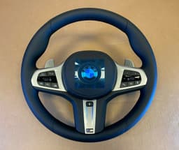 BMW BMW 5 6 X3 X4 G30 G31 G32 G01 G02 LCI USA M Steering Wheel HEATED ASSIST VIBRO — thumbnail 2