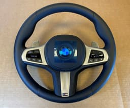 BMW BMW 5 G30 G31 G38 6 G32 X3 G01 G08 X4 G02 GENUINE EU M Steering Wheel ASSIST+ — thumbnail 2
