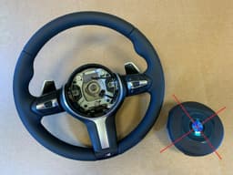 BMW BMW F20 F21 F22 F23 F30 F31 F32 F33 F34 F36 USA M Steering Wheel Paddles VIBRO — thumbnail 1