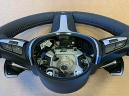 BMW BMW F20 F21 F22 F23 F30 F31 F32 F33 F34 M Steering Wheel Paddle VIBRO M STITCHES — thumbnail 8