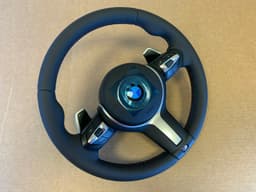 BMW BMW F20 F21 F22 F23 F30 F31 F32 F33 F34 M Steering Wheel Paddle VIBRO M STITCHES — thumbnail 9